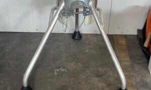 Aluminium chape / stortpot 600