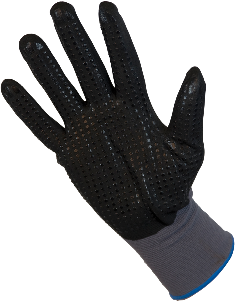 Handschoen Nitril met noppen M10 - 10 paar