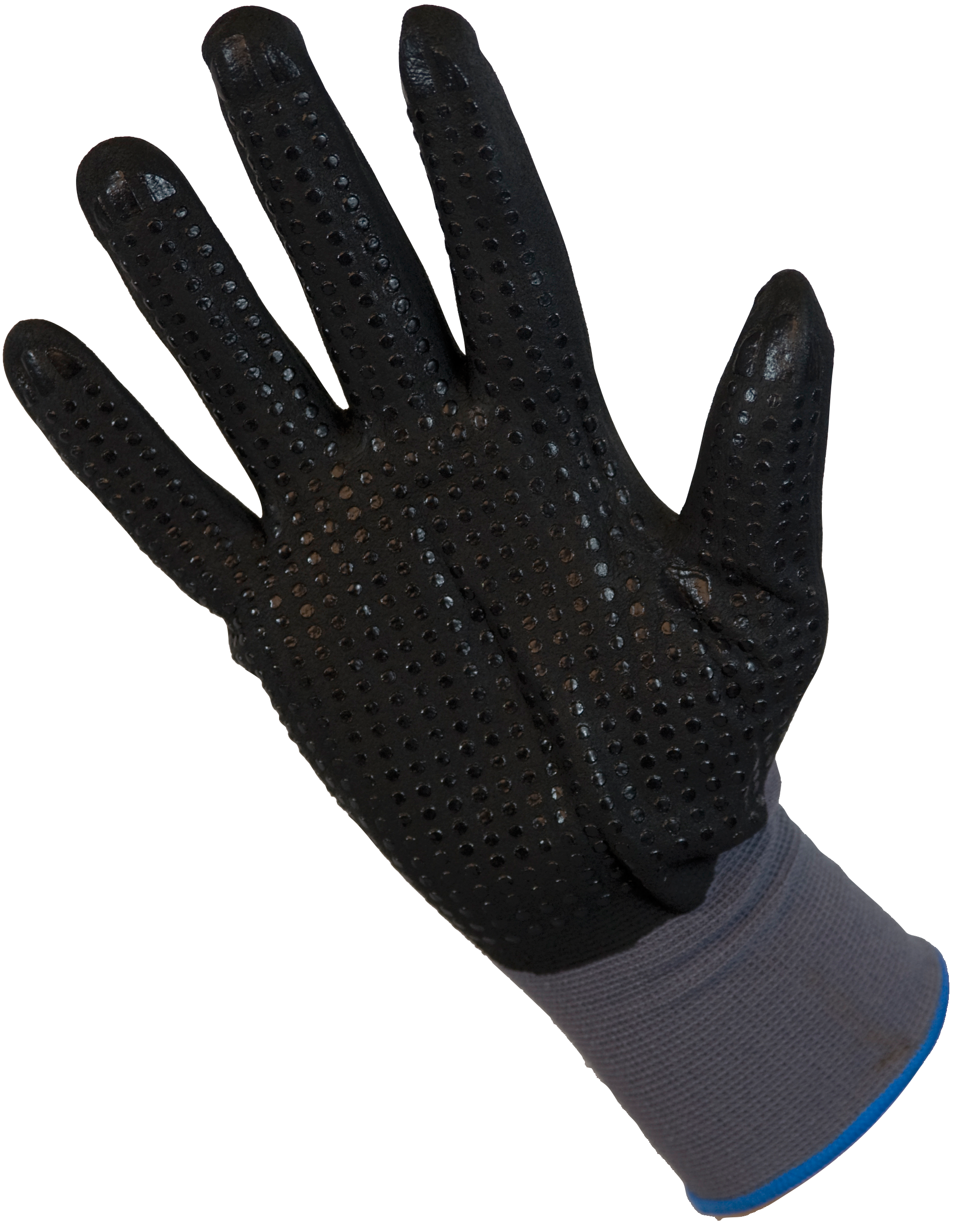 Handschoen Nitril met noppen M10 - 10 paar
