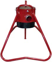 Stalen stortpot z. koppeling 2½" Bu. draad
