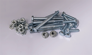 Complete bouten & moeren set EB mengwerk 36 delig